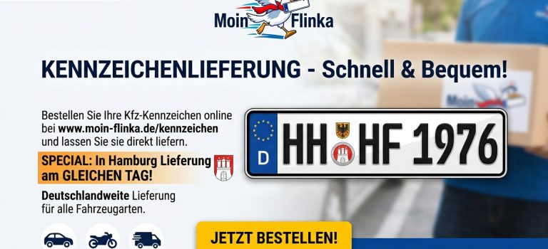 Ihr Express Zulassungsdienst in Hamburg